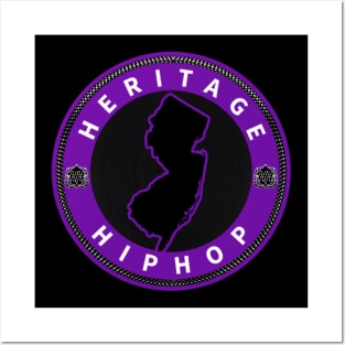 Heritage Hip-Hop Black NJ Posters and Art